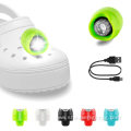 New Design Rechargeable LED head Shoes Decoration Lights